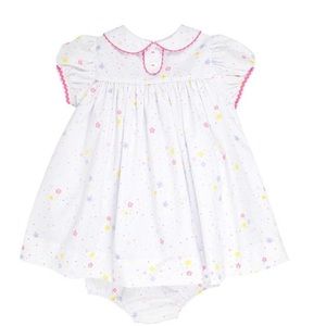 The Beaufort Bonnet Company Mary Dal Dress with Bloomers. Size 6